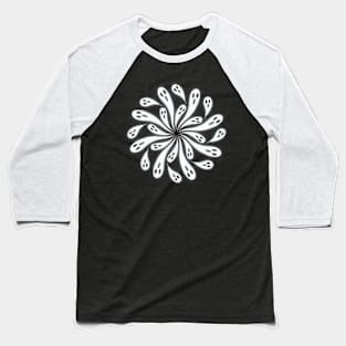 Ghost Mandala Baseball T-Shirt